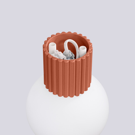 Aplică HALO roșu ochra IP44