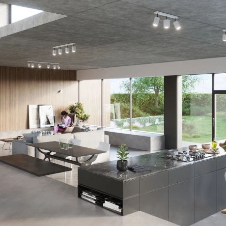 Lampă de perete MERIDA alb