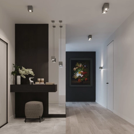 Lampă de perete QUAD 1 gri