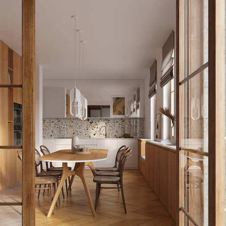 NICUS 3P lampă suspendată alb + 3x bec LED E27 4000K rece 7,5W 690lm