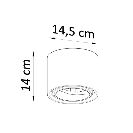 Lampă de perete ceramică KALU