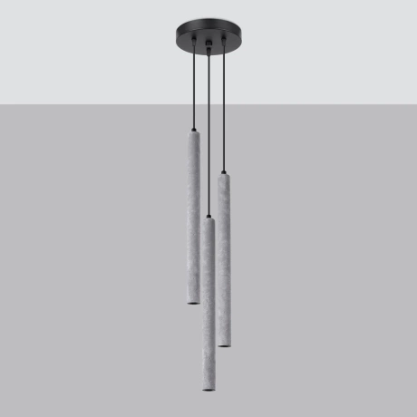 Lampă suspendată PASTELO 3P beton
