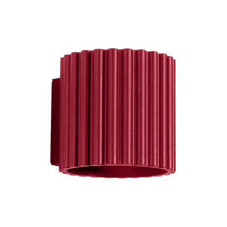 Lampă de perete AURA burgundy G9