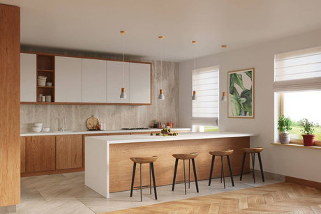 Lampă suspendată QUBIC gri + 1x bec LED E27 4000K rece 7,5W 650lm