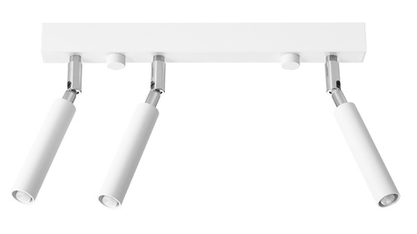 Plafonieră EYETECH 3 alb + 3x bec LED G9 3000K cald 4.5W 510lm