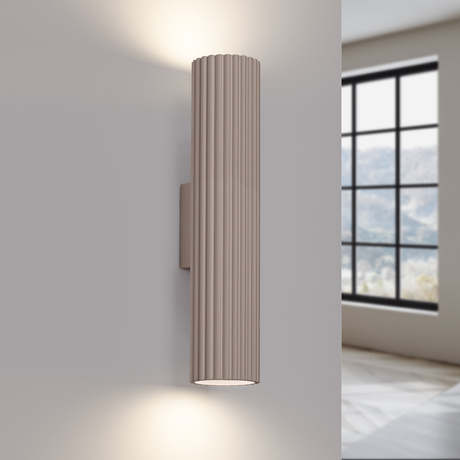 Lampă de perete KARBON 30 taupe