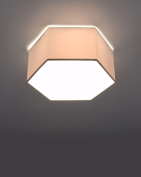 Plafonieră SUNDE 13 alb + 2x bec LED E27 3000K cald 7.5W 620lm