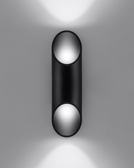 Lampă de perete PENNE 30 negru + 1x bec LED G9 3000K cald 4.5W 510lm