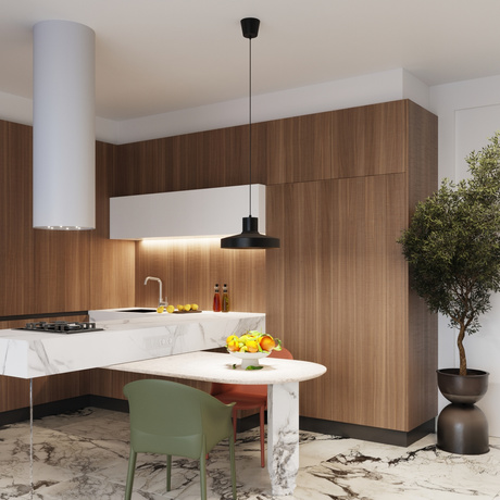 Lampă suspendată BILO negru