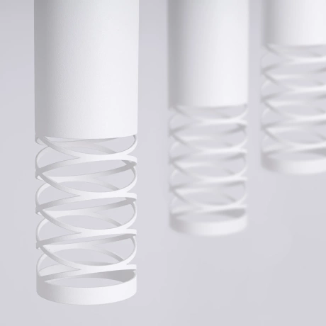 Lampă suspendată LAMI 3L alb