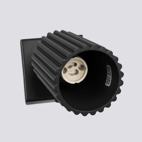 Lampă de perete KARBON negru