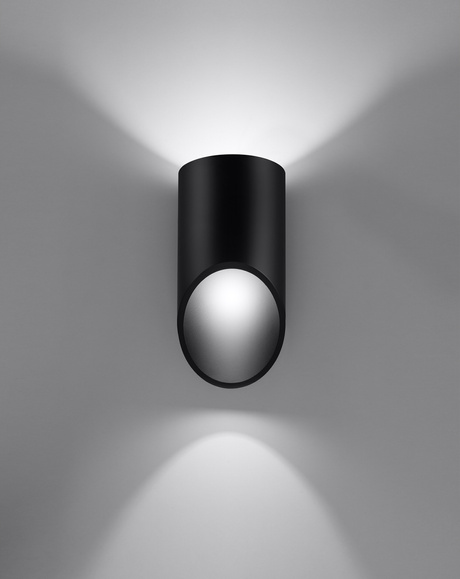 Lampă de perete PENNE 20 negru + 1x bec LED G9 3000K cald 4.5W 510lm