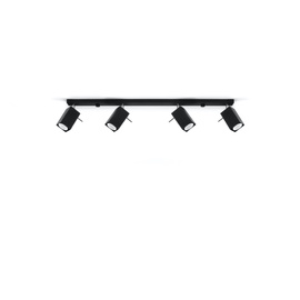 Plafonieră MERIDA 4L negru