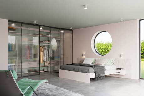 Plafonieră INEZ gri + 1x bec LED G9 3000K cald 4.5W 510lm