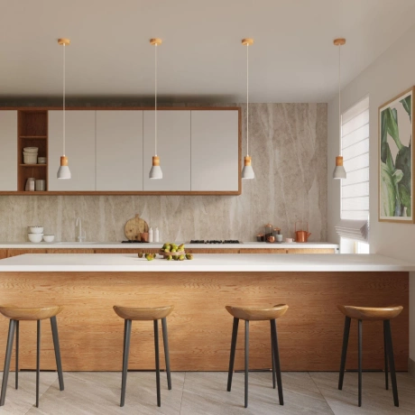 Lampă suspendată QUBIC gri