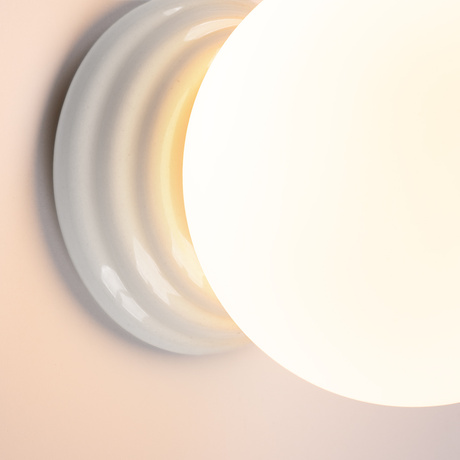 Lampă de perete ZORI alb IP44