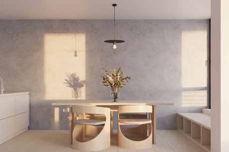 Lampă suspendată FLAVIO negru + 1x bec LED E27 3000K Warm 7,5W 620lm