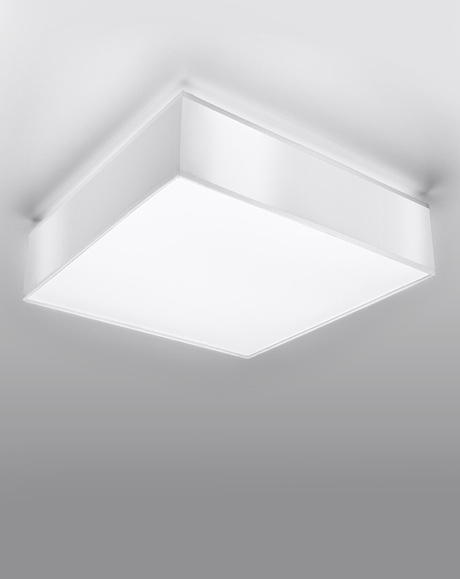 Plafonieră HORUS 25 WHITE + 1x bec LED E27 4000K Cold 7.5W 650lm