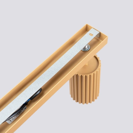 Plafonieră KARBON 6L auriu