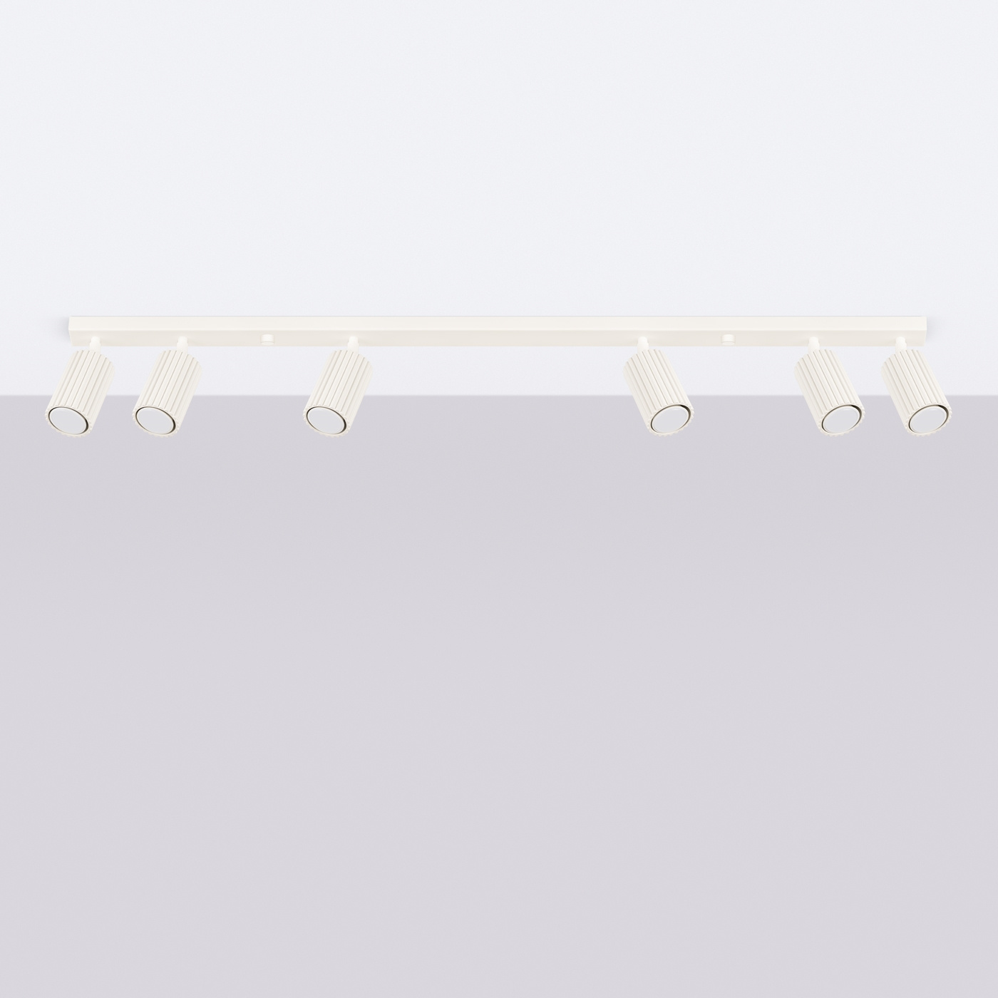 Plafonieră KARBON 6L bej