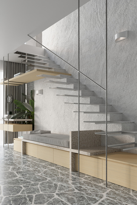 Aplică ceramică VIXEN alb + 1x bec LED G9 4000K Cold 4.5W 530lm