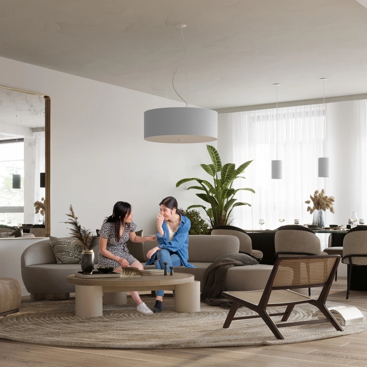 Candelabru OTTO 50 alb