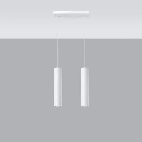 Lampă suspendată LAGOS 2 alb