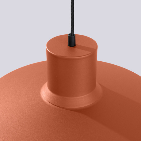 Lampă suspendată BILO roșu ocru