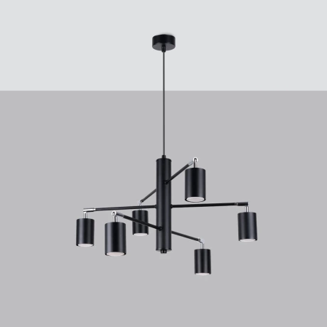 Candelabru LEMMI 6 negru