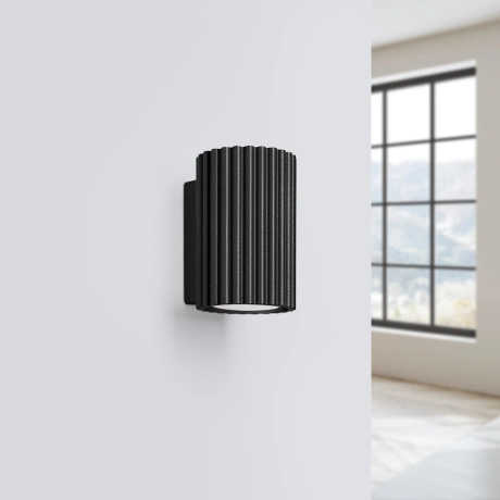 Lampă de perete KARBON 10 negru