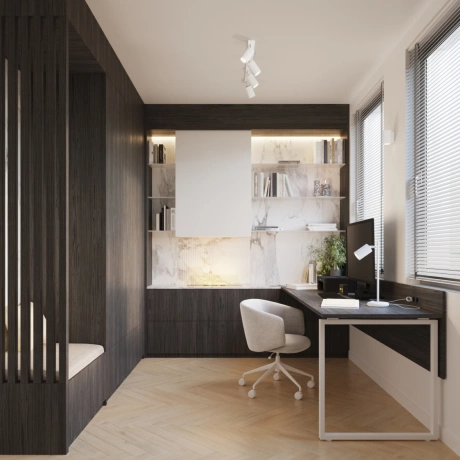 Lampă de masă KARBON alb