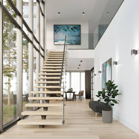 ORBIS 1 lampă de tavan antracit + 1x bec LED GU-10 3000K Warm 7W 620lm