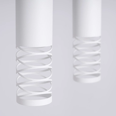 Lampă suspendată LAMI 2 alb