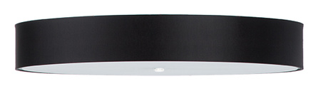 Plafonieră SKALA 90 negru + 6x bec LED E27 4000K Cold 7.5W 650lm