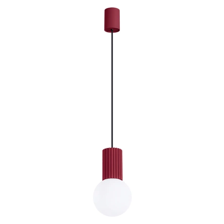 Lampă suspendată HALO 1 burgundy