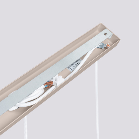 Lampă suspendată KARBON 3L taupe