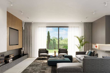 Lampă de plafon LAGOS 10 alb +1x Bec LED GU-10 4000K rece 7W 630lm