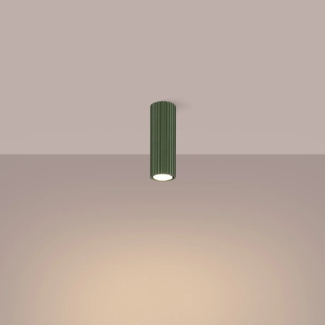 Plafonieră KARBON 20 verde măsliniu