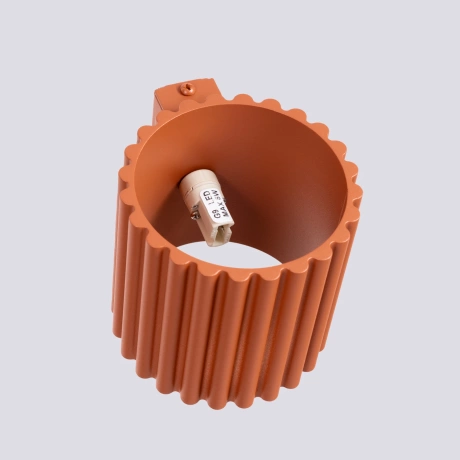 Lampă de perete AURA roșu ochra G9