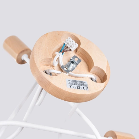 Candelabru EMBER 3 alb