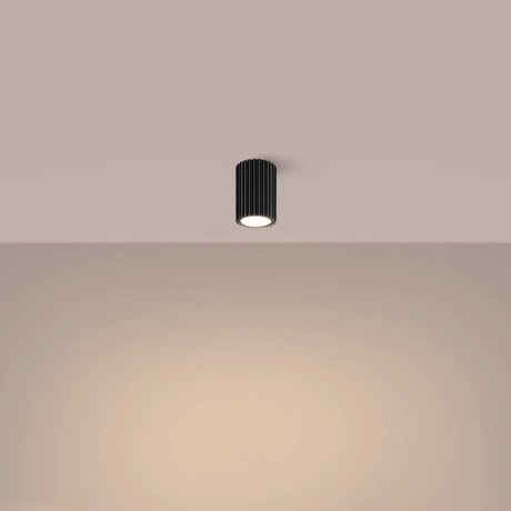 Plafonieră KARBON 10 negru