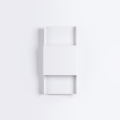 Lampă de perete DURLIN alb + 2x bec LED G9 4000K rece 4.5W 460lm