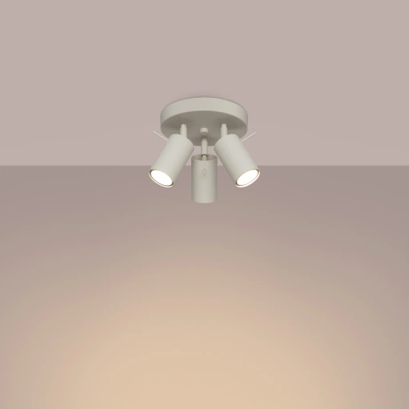 Plafonieră RING 3P bej