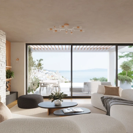 Candelabru TIMBO 8 alb