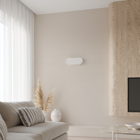 Lampă de perete SACCON alb + 2x bec LED G9 4000K Cold 4.5W 530lm