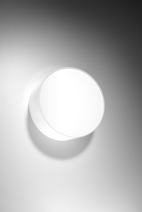 Plafonieră ARENA 25 GREY + 1x bec LED E27 3000K Warm 7.5W 620lm