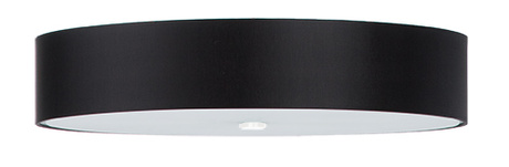 Plafonieră SKALA 70 negru + 6x bec LED E27 4000K Rece 7.5W 650lm