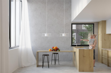 Lampa wisząca SALERNO biała