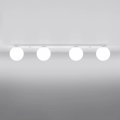 Plafonieră YOLI 4 alb