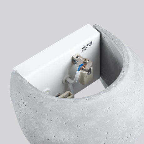 Lampă de perete GLOBE beton